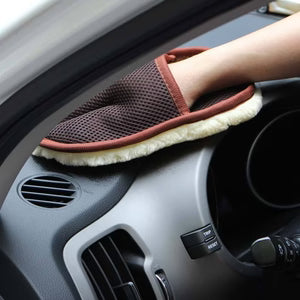 Car Type Soft Hair Car Wash Cleaning Gloves Car Motorcycle Car Wash Car Care Cleaning Tools